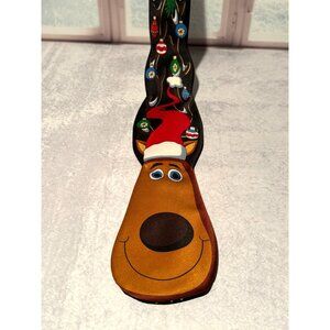 Rudolph Sculpted Shaped Christmas‎ Tie christmas